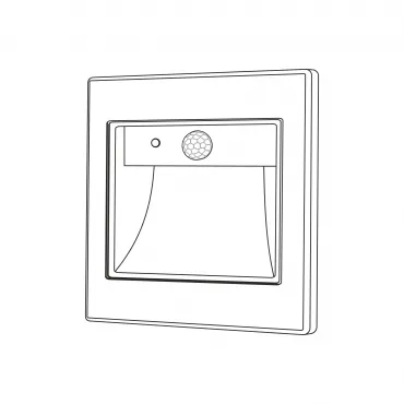 Встраиваемый светильник с датчиком движения Citilux Skally CLD005KS0