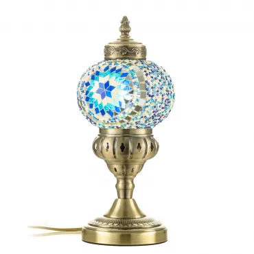 Настольная лампа Мозаика Синяя Citilux Каир CL419816
