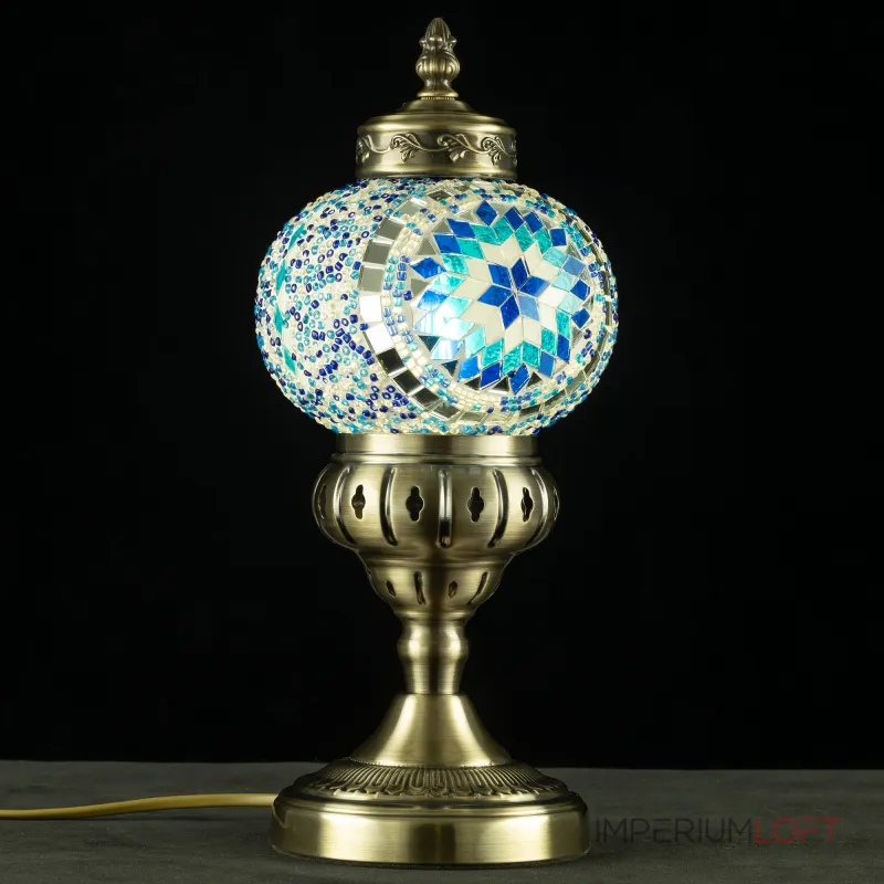 Настольная лампа Мозаика Синяя Citilux Каир CL419816 от ImperiumLoft