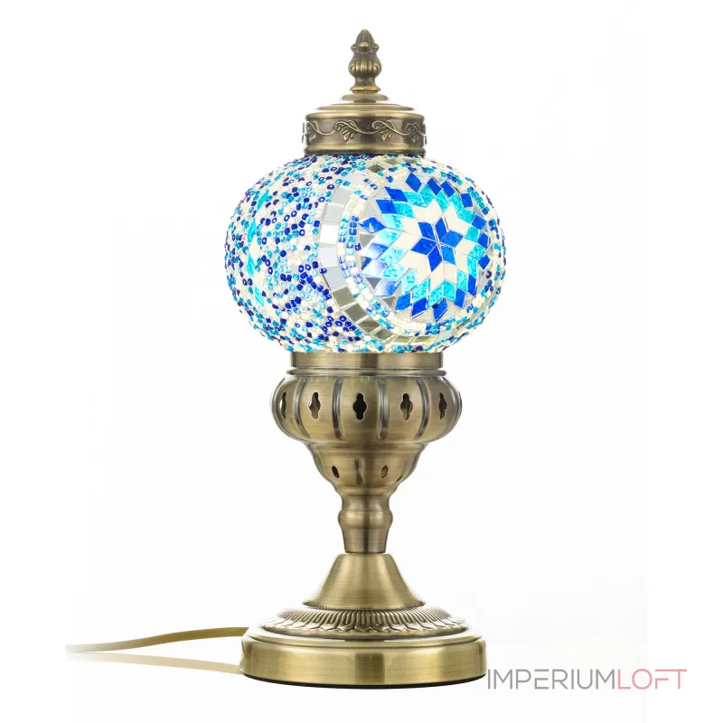 Настольная лампа Мозаика Синяя Citilux Каир CL419816 от ImperiumLoft