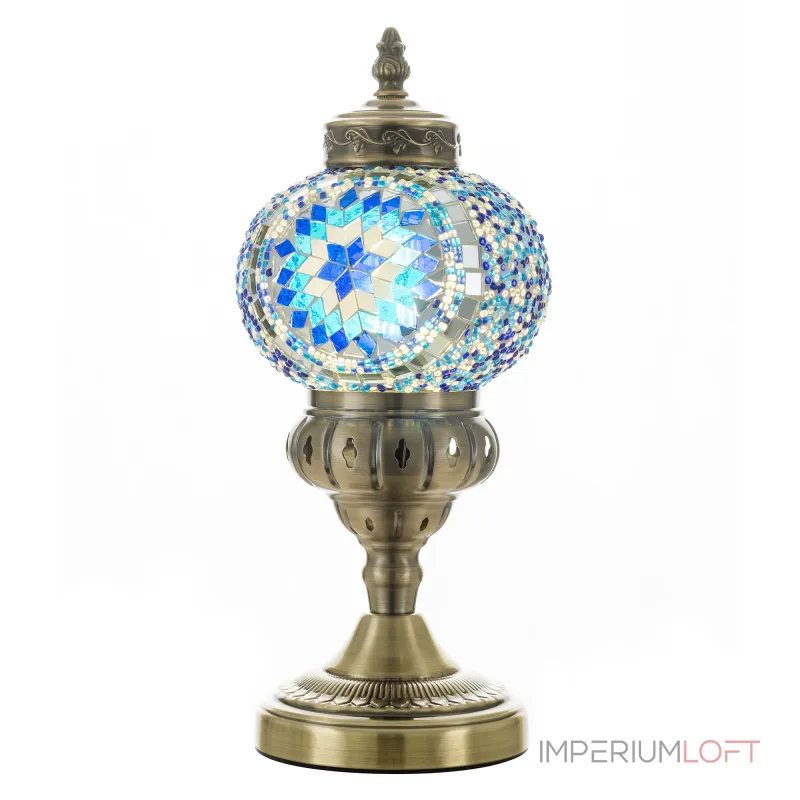 Настольная лампа Мозаика Синяя Citilux Каир CL419816 от ImperiumLoft
