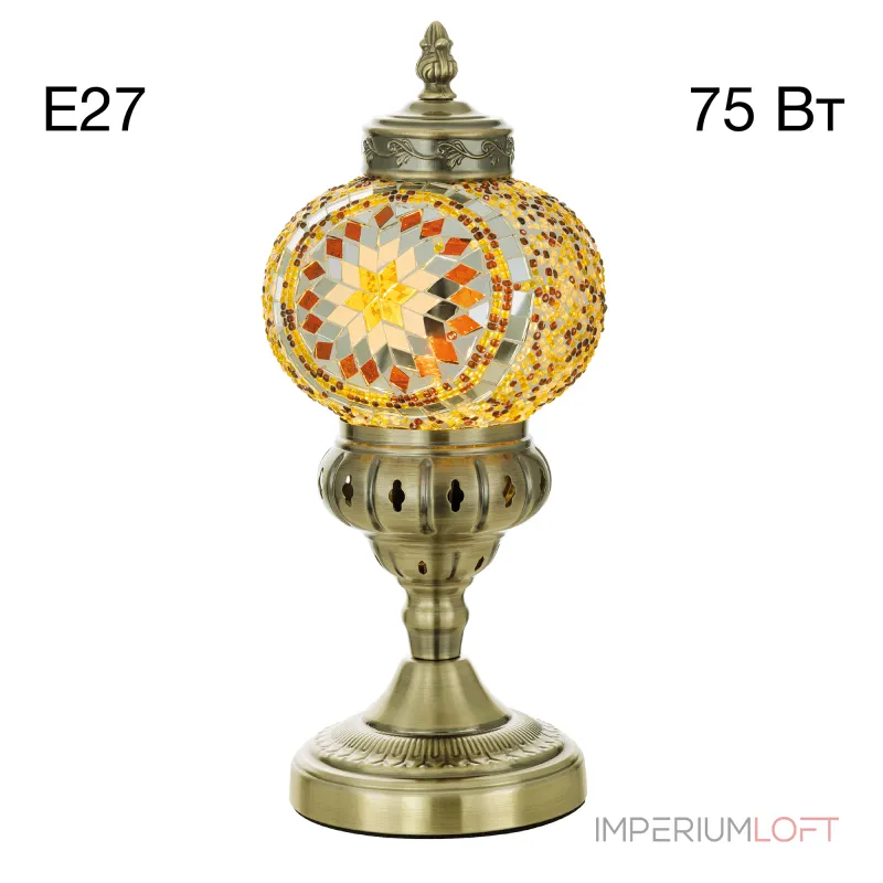 Настольная лампа Мозаика Янтарь Citilux Каир CL419815 от ImperiumLoft