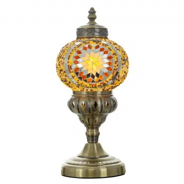 Настольная лампа Мозаика Янтарь Citilux Каир CL419815