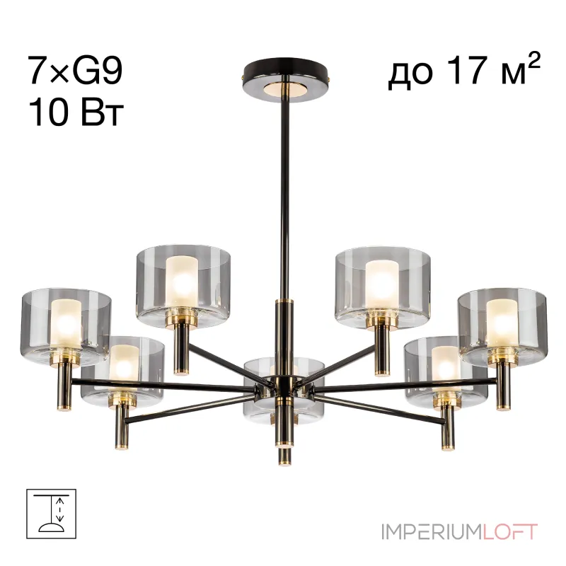 Люстра на штанге Citilux ELAN CL241171