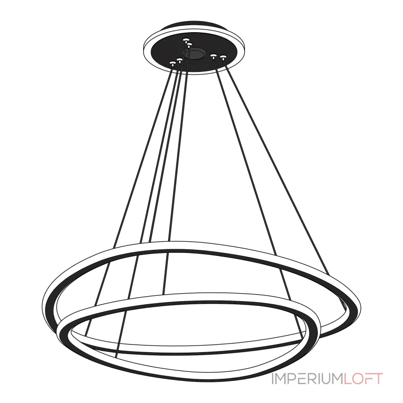 Подвесная люстра Citilux ТRIO CL215B061E LED Подвесная люстра Citilux ТRIO CL215B061E LED