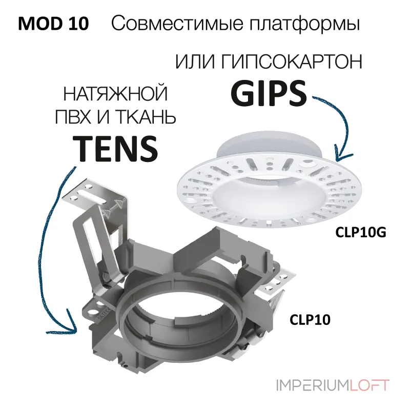 Декоративный рефлектор Citilux SKYPORT.10 CLP10M1 от ImperiumLoft Декоративный рефлектор Citilux SKYPORT.10 CLP10M1 от ImperiumLoft