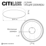 Светильник потолочный Citilux BART CL755490 LED от ImperiumLoft