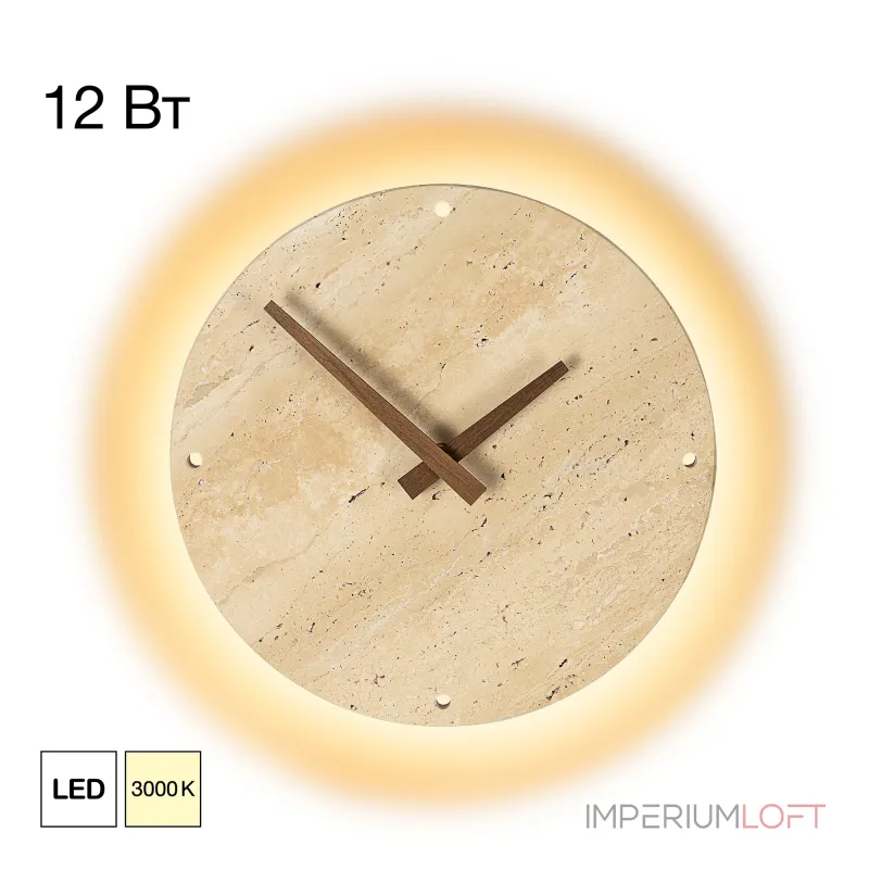 Настенный светильник с часами Citilux MARES CL246015 от ImperiumLoft