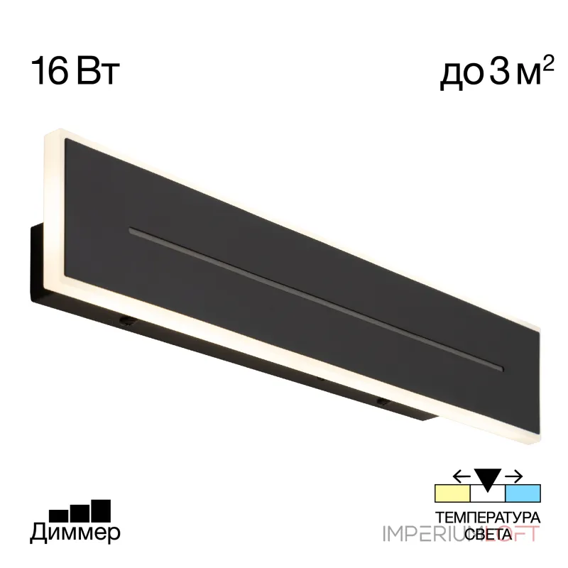 Светильник настенный Citilux Тринити CL238641 от ImperiumLoft