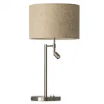 Настольная лампа с бежевым абажуром Citilux DUPLET CL801011 от ImperiumLoft