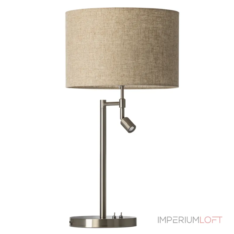 Настольная лампа с бежевым абажуром Citilux DUPLET CL801011 от ImperiumLoft Настольная лампа с бежевым абажуром Citilux DUPLET CL801011 от ImperiumLoft