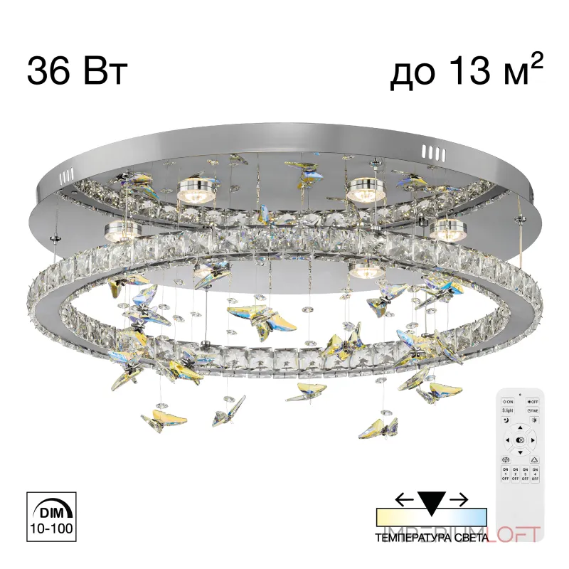 Потолочная люстра Citilux ETERA CL322050 LED