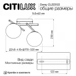 Светильник поворотный Citilux DORSY CL223122 LED от ImperiumLoft
