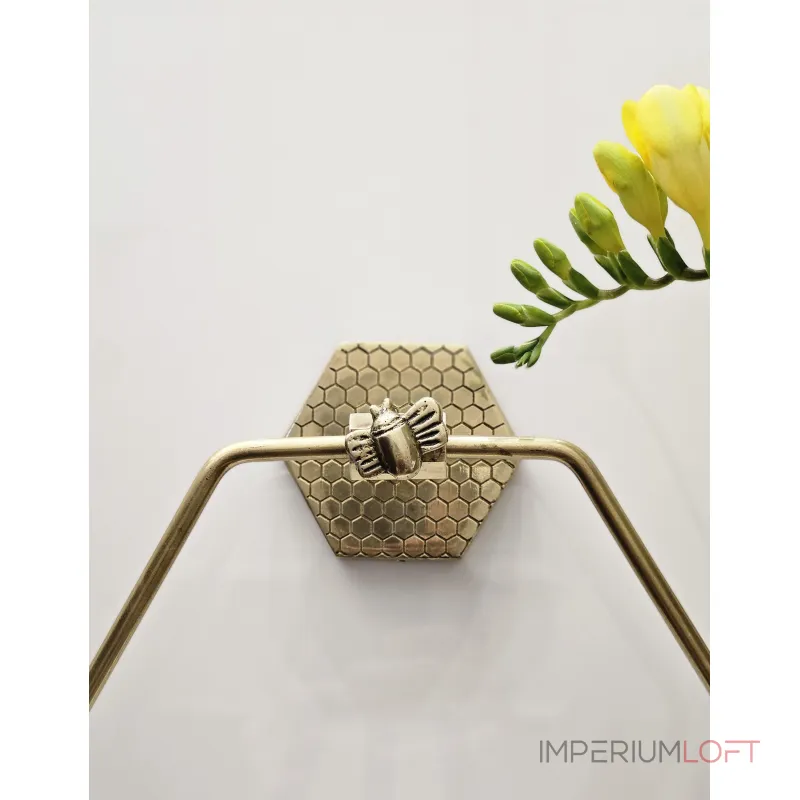 Держатель для полотенец "МЁД" Covali SH-8334G от ImperiumLoft