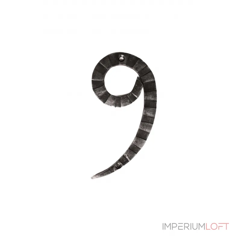 Кованая цифра "9" 15 см Covali HC-738 от ImperiumLoft Кованая цифра "9" 15 см Covali HC-738 от ImperiumLoft
