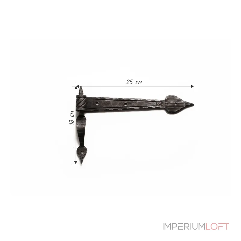 Дверная петля 25 см Covali MS-81 от ImperiumLoft