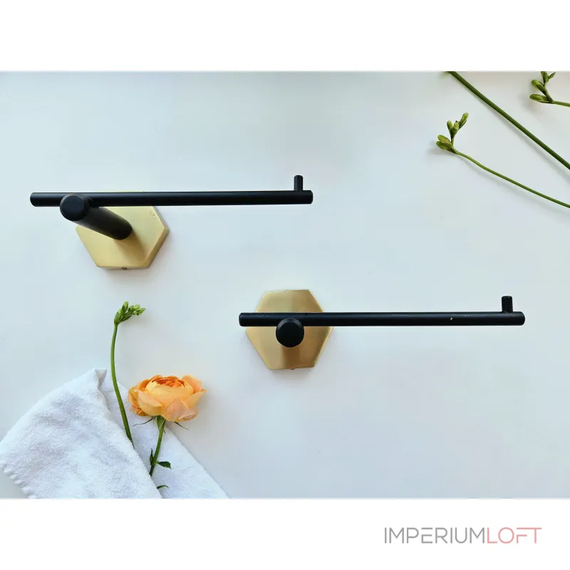 Держатель для туалетной бумаги "Модерн" Covali SH-8200G от ImperiumLoft