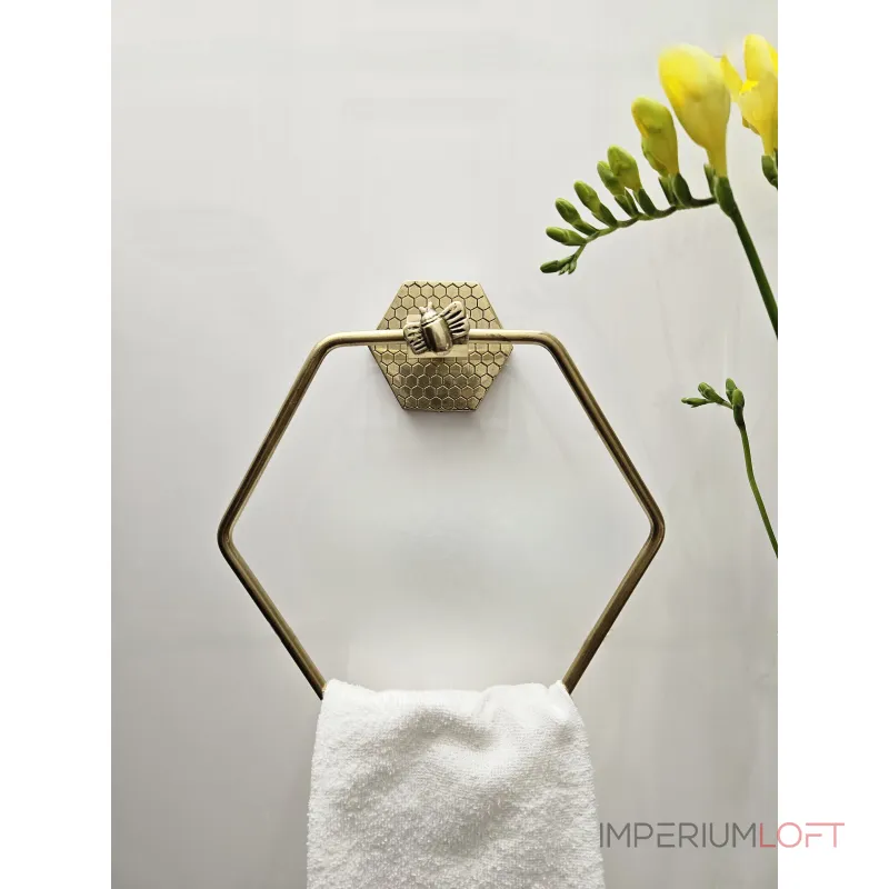 Держатель для полотенец "МЁД" Covali SH-8334G от ImperiumLoft