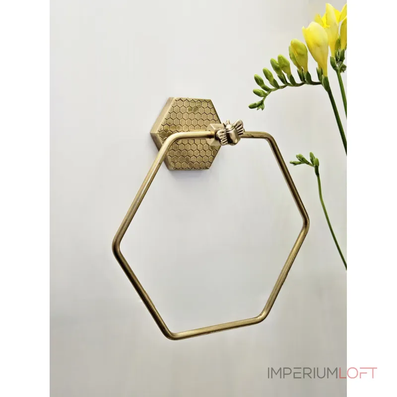 Держатель для полотенец "МЁД" Covali SH-8334G от ImperiumLoft