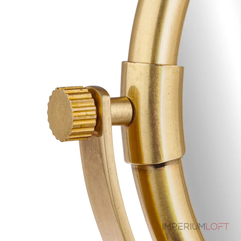 Зеркало настольное косметическое овальное Covali SH-6188G от ImperiumLoft