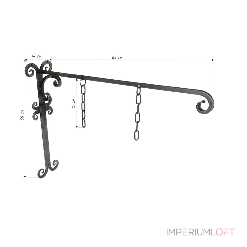 Кронштейн для вывески Covali HC-1371 от ImperiumLoft