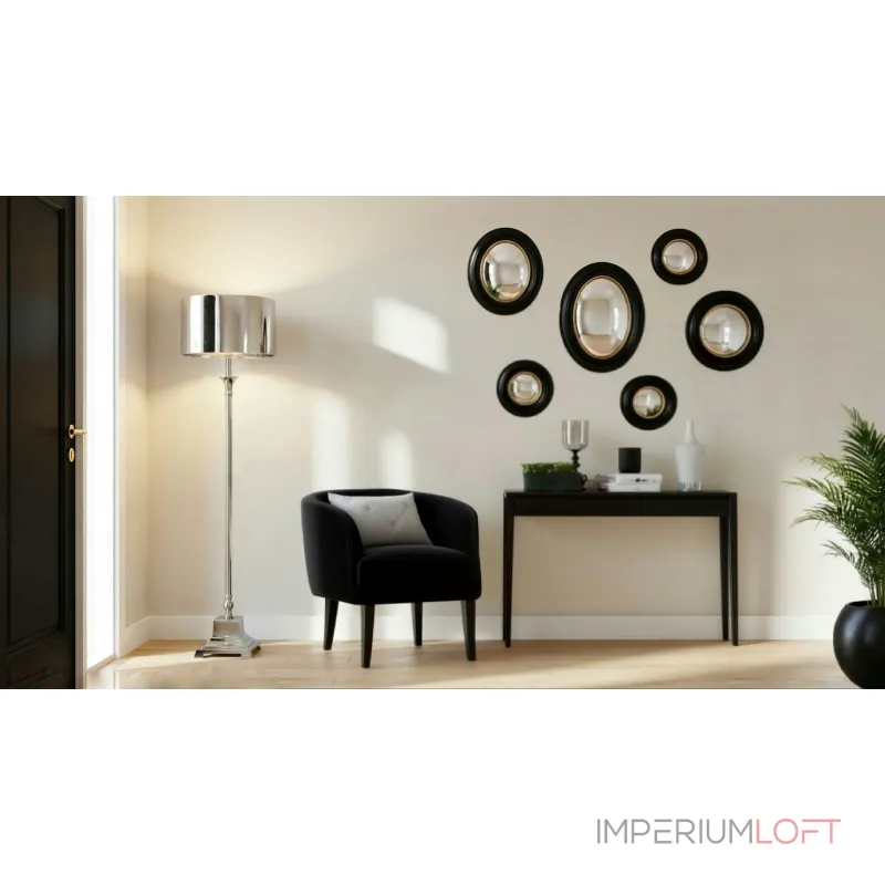 Панно зеркальное "Капли" Covali GE-20710 от ImperiumLoft