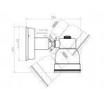 Настенный уличный светильник Covali WL-31119 от ImperiumLoft