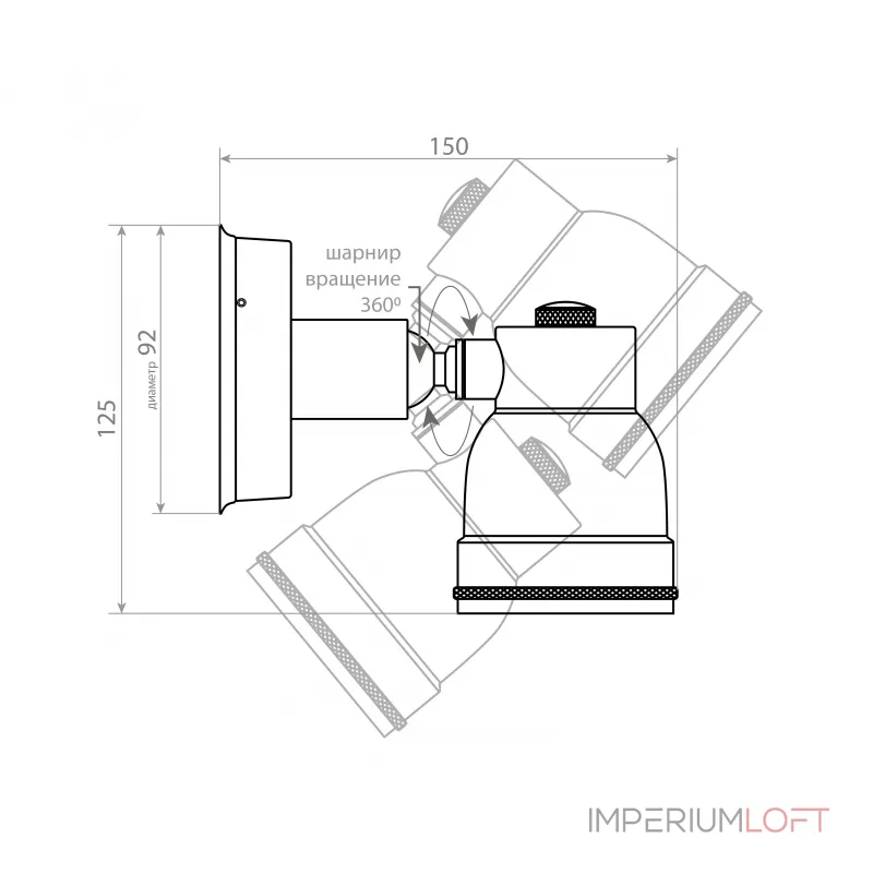 Настенный уличный светильник Covali WL-31119 от ImperiumLoft Настенный уличный светильник Covali WL-31119 от ImperiumLoft