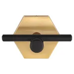 Крючок двойной "Модерн" Covali SH-8199G от ImperiumLoft