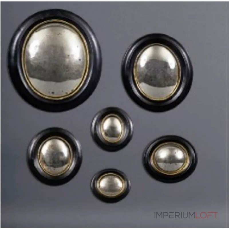 Панно зеркальное "Капли" Covali GE-20710 от ImperiumLoft