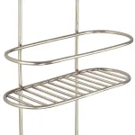 Полка двухъярусная в душевую "состаренное серебро" Covali SH-7659S от ImperiumLoft