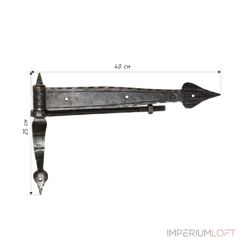 Дверная петля 40 см Covali MS-67 от ImperiumLoft Дверная петля 40 см Covali MS-67 от ImperiumLoft