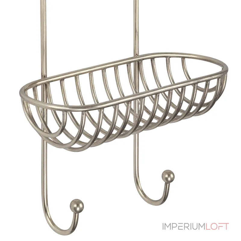 Полка двухъярусная в душевую "состаренное серебро" Covali SH-7659S от ImperiumLoft