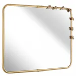 Зеркало настенное "МЁД" (M) Covali SH-8242G от ImperiumLoft