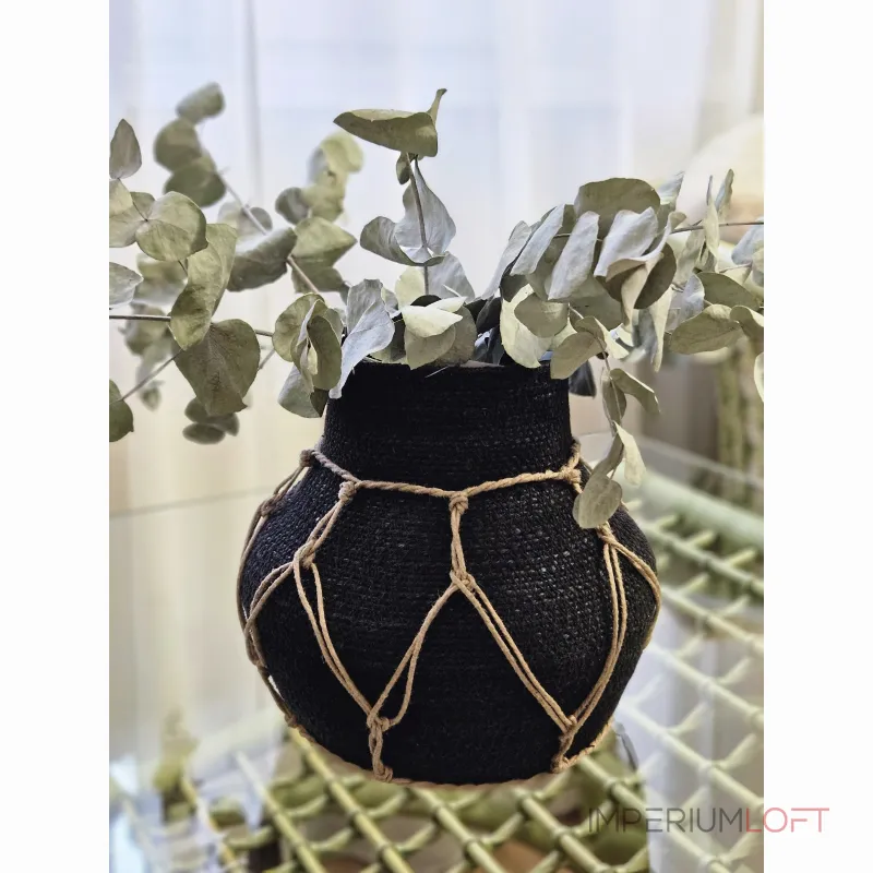 Ваза плетеная декоративная Covali SB-3531 от ImperiumLoft