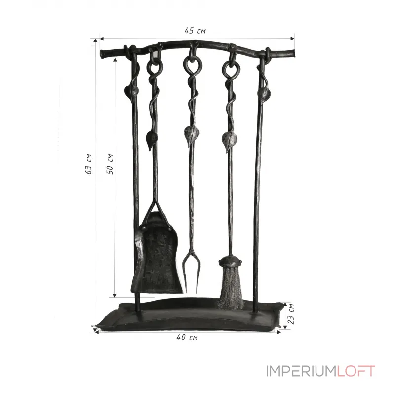 Каминный набор Covali HC-681 от ImperiumLoft Каминный набор Covali HC-681 от ImperiumLoft