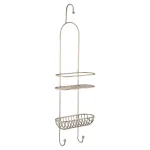 Полка двухъярусная в душевую "состаренное серебро" Covali SH-7659S от ImperiumLoft