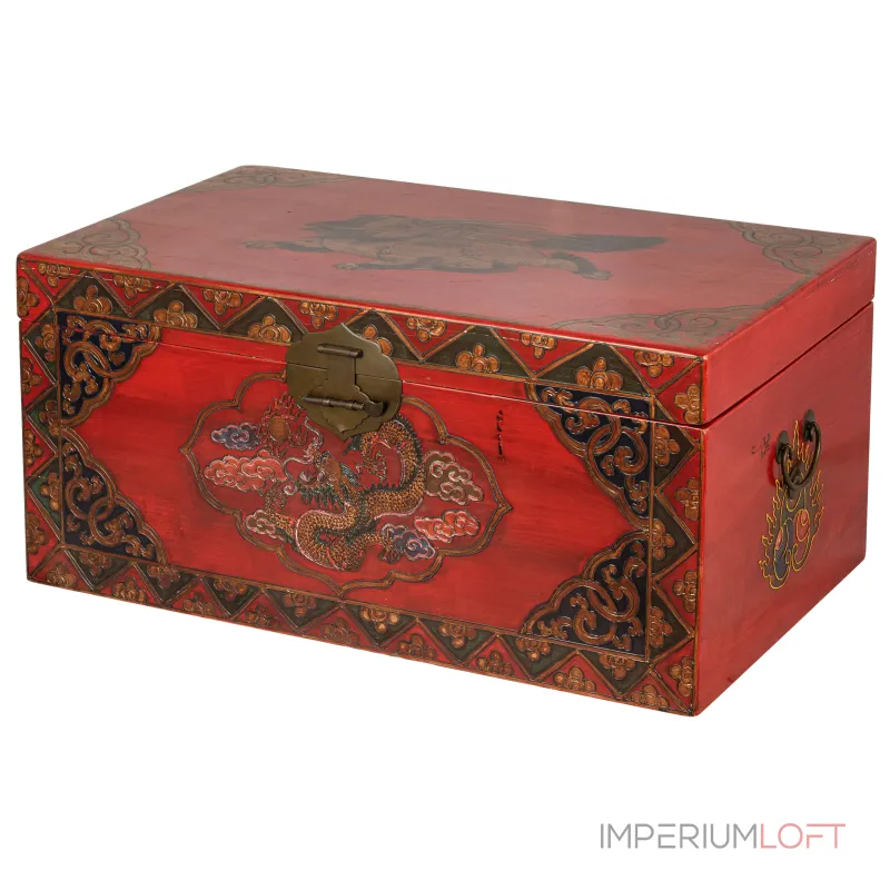 Шкатулка "Красный дракон" Covali ART-099 от ImperiumLoft