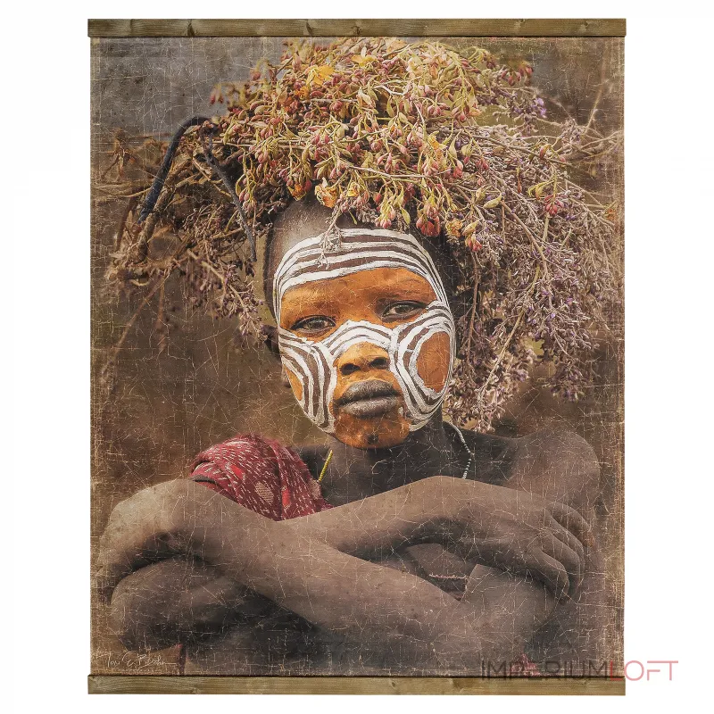 Постер "Замбия" Covali BR-5298 B от ImperiumLoft