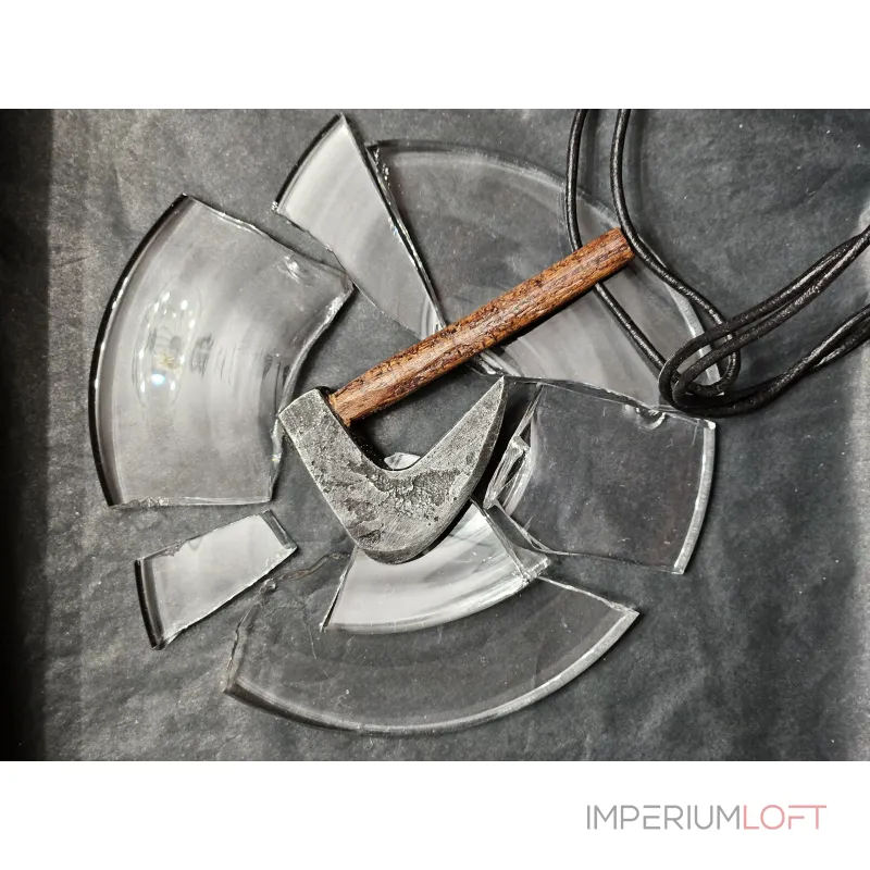 Кулон кованый на шнурке "Топорик" Covali HC-1263 от ImperiumLoft Кулон кованый на шнурке "Топорик" Covali HC-1263 от ImperiumLoft