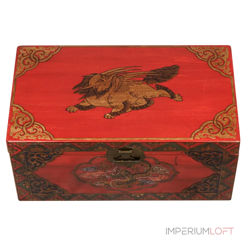 Шкатулка "Красный дракон" Covali ART-099 от ImperiumLoft