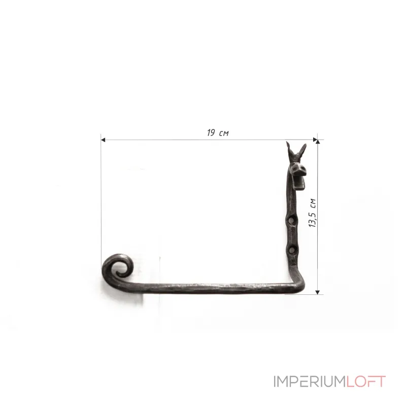 Держатель для туалетной бумаги "Дракон" Covali HC-426 от ImperiumLoft