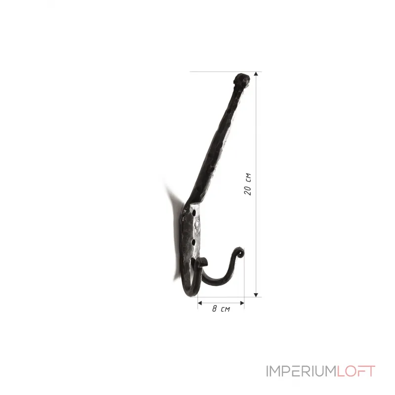 Кованный крючок «Банный» Covali HC-176 от ImperiumLoft