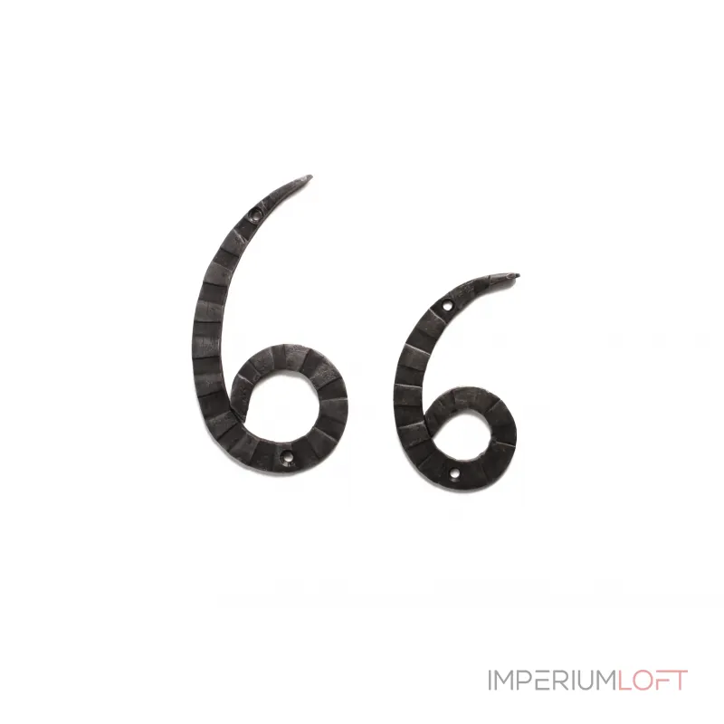 Кованая цифра "6" 15 см Covali HC-735 от ImperiumLoft Кованая цифра "6" 15 см Covali HC-735 от ImperiumLoft