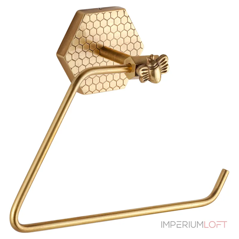 Держатель для туалетной бумаги "МЁД" Covali SH-8333G от ImperiumLoft Держатель для туалетной бумаги "МЁД" Covali SH-8333G от ImperiumLoft