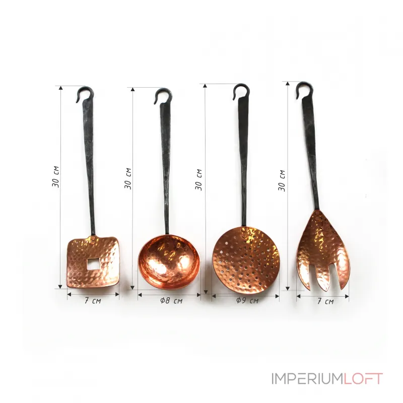 Набор для кухни медный Covali HC-785 от ImperiumLoft