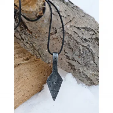 Кулон кованый на шнурке "Копье" Covali HC-1019