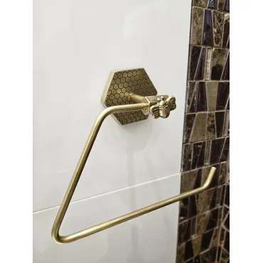 Держатель для туалетной бумаги "МЁД" Covali SH-8333G