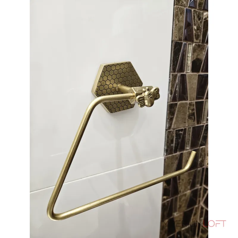 Держатель для туалетной бумаги "МЁД" Covali SH-8333G от ImperiumLoft Держатель для туалетной бумаги "МЁД" Covali SH-8333G от ImperiumLoft