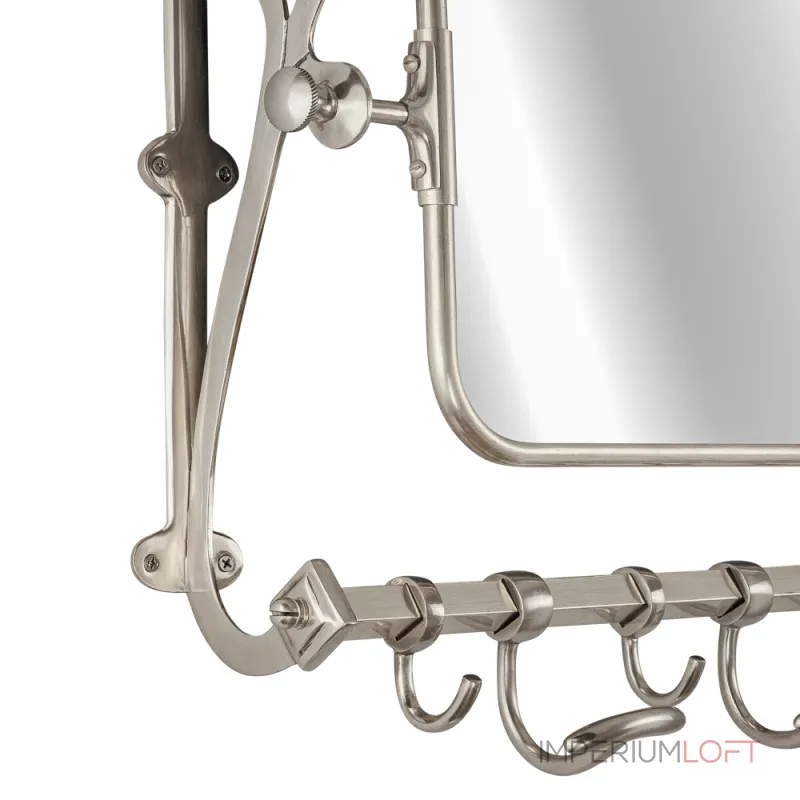 Вешалка настенная с зеркалом Covali VL-5008S от ImperiumLoft